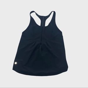 Lululemon athletica black cross strap tank top